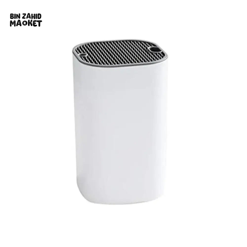 DANNY HOME KITCHEN KNIFE HOLDER – MODERN COUNTERTOP STORAGE BLOCK WHITE DH2411