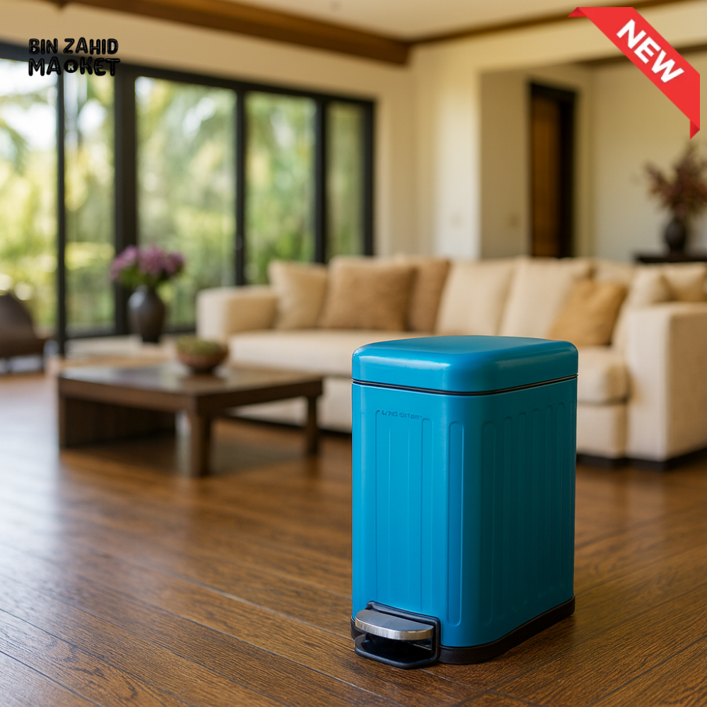 DANNY HOME LUXURY VILLA PEDAL BIN 5 LITRE TEAL LJT05 5 5