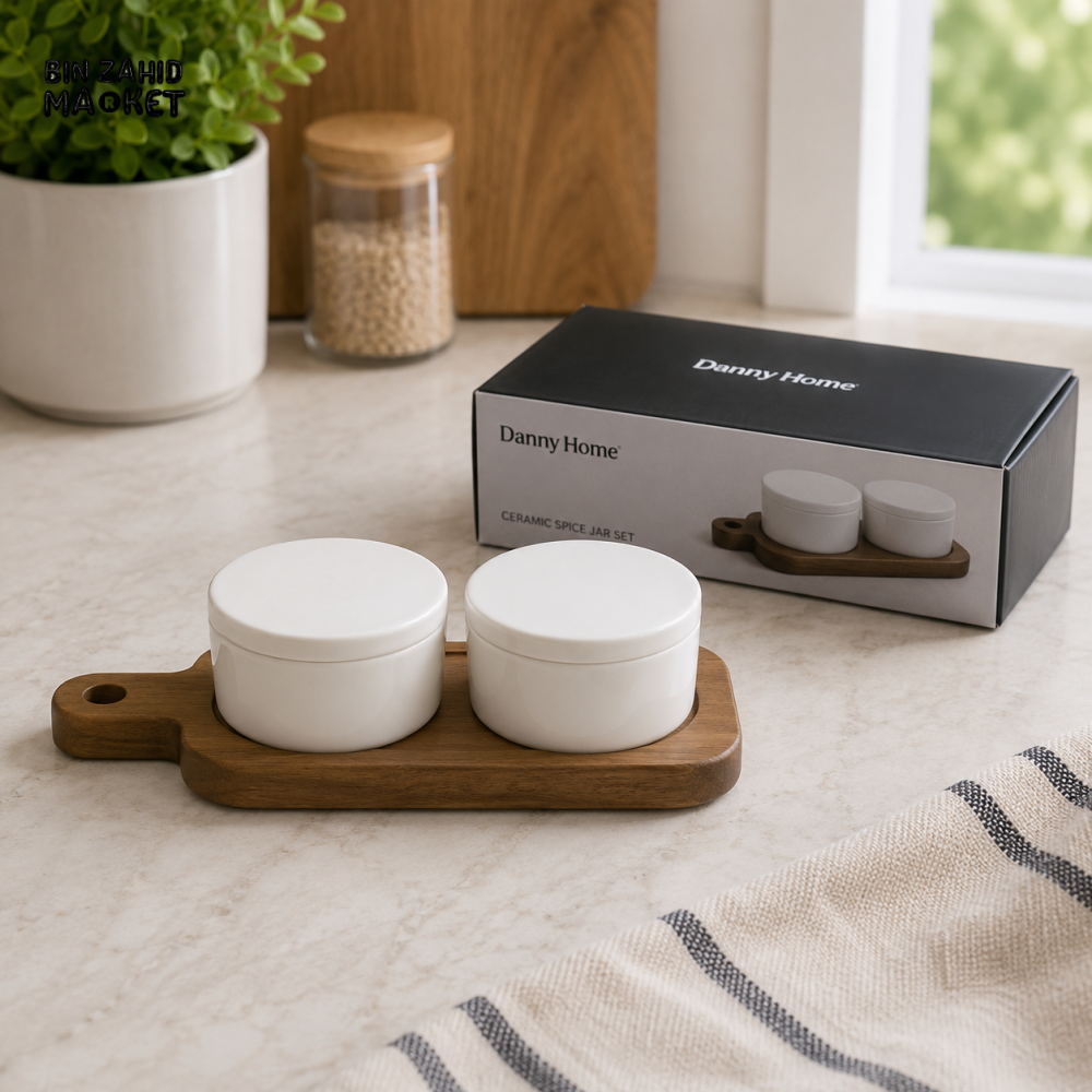 DANNY HOME OPAL GLASS SALT & PEPPER SHAKER SET – BW20-101