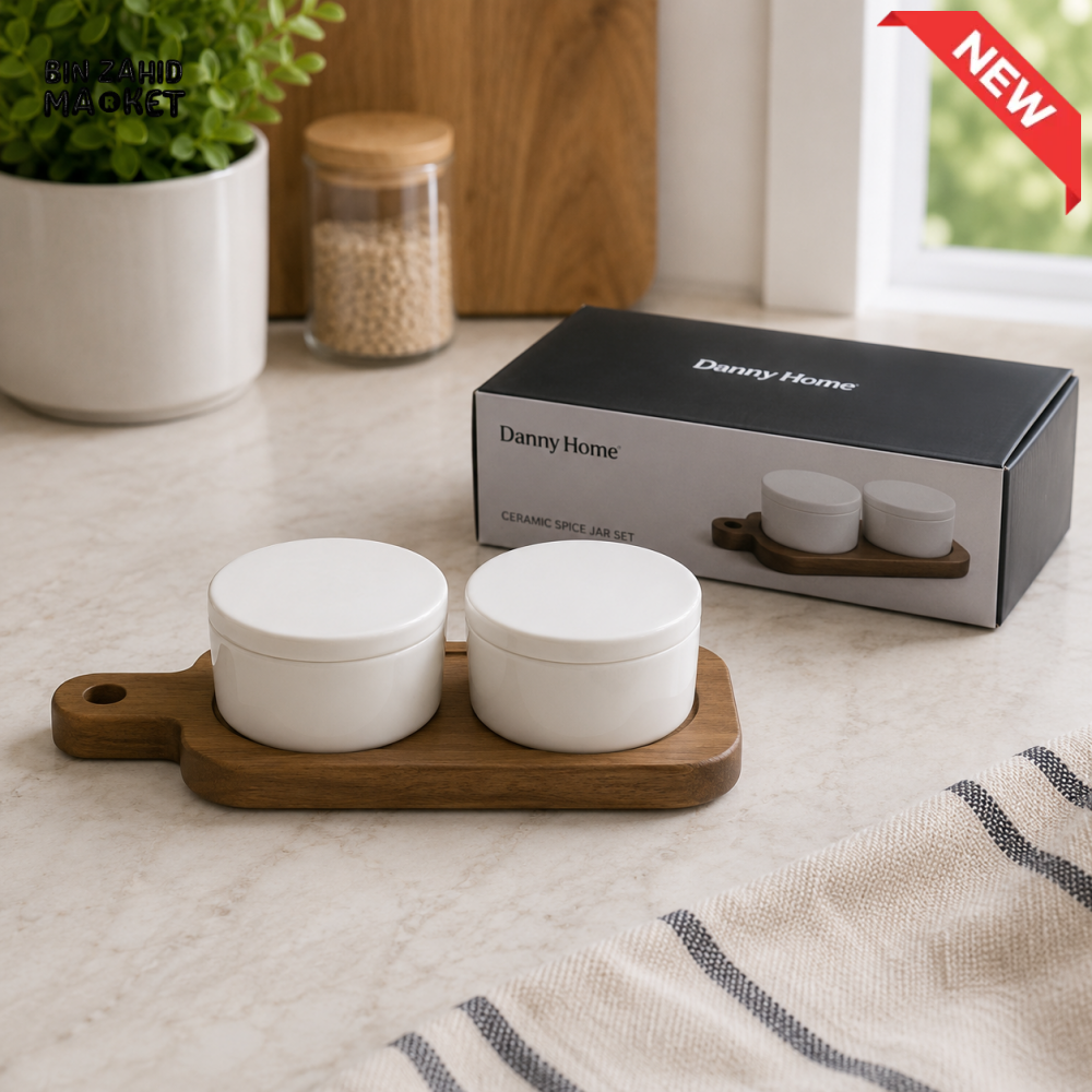 DANNY HOME OPAL GLASS SALT & PEPPER SHAKER SET – BW20-101