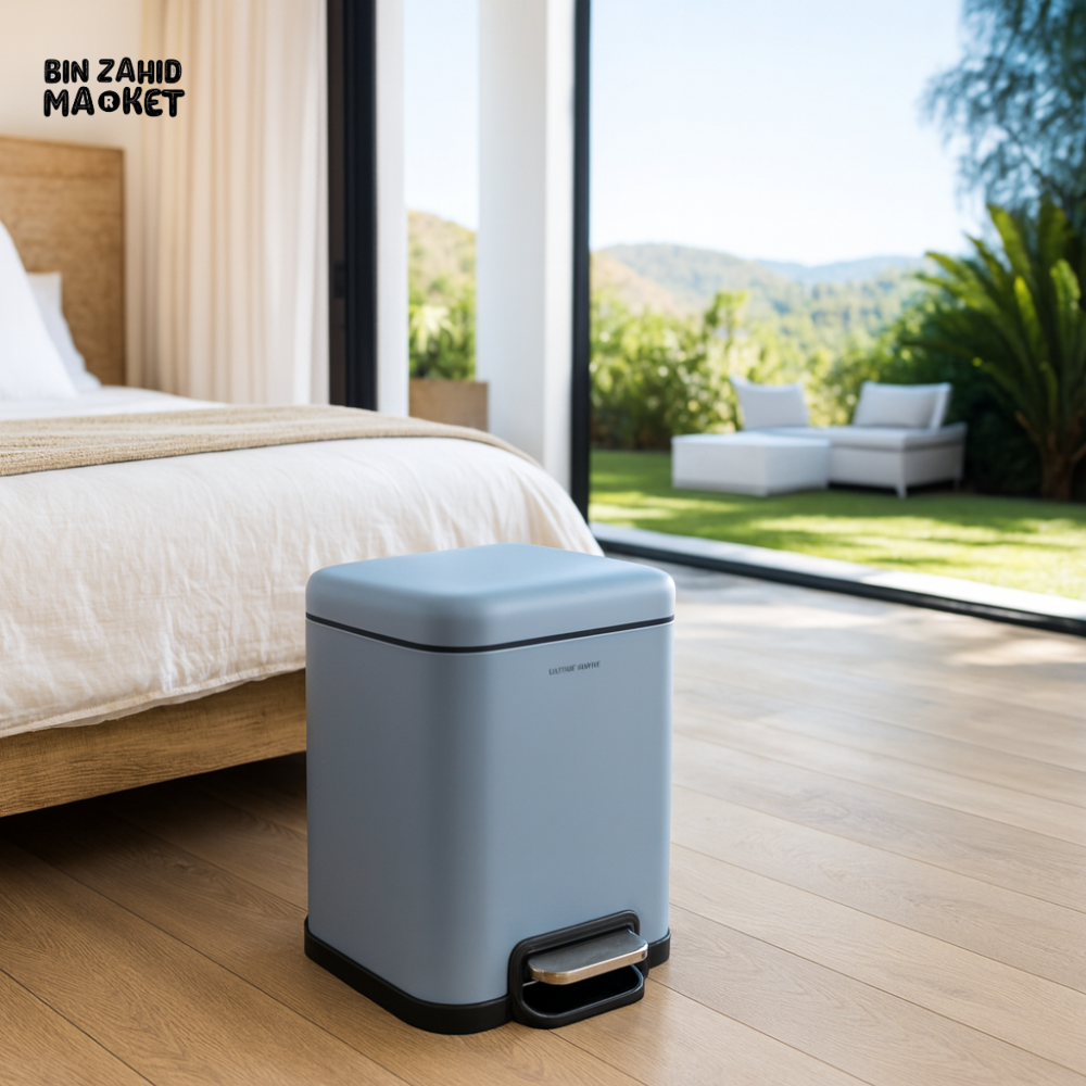 DANNY HOME PEDAL BIN 6 LITRE GREY LJT06 6 4