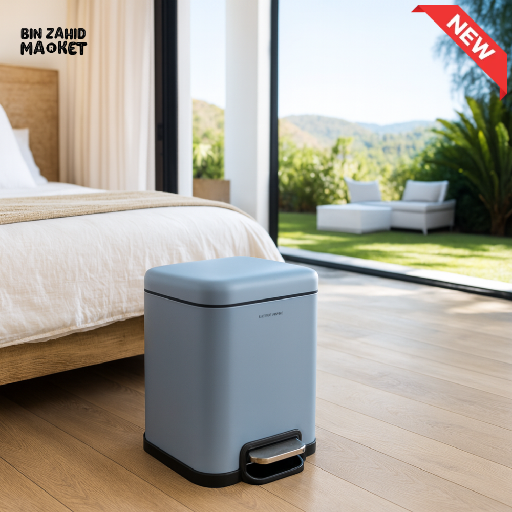 DANNY HOME PEDAL BIN 6 LITRE GREY LJT06 6 4