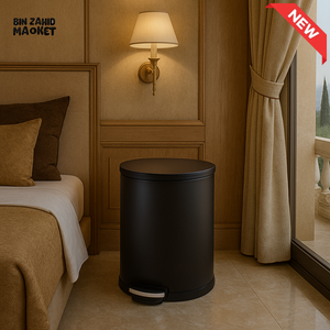 DANNY HOME PEDAL BIN 6 LITRE – LUXURY VILLA ROOM BLACK LJT11 6 3
