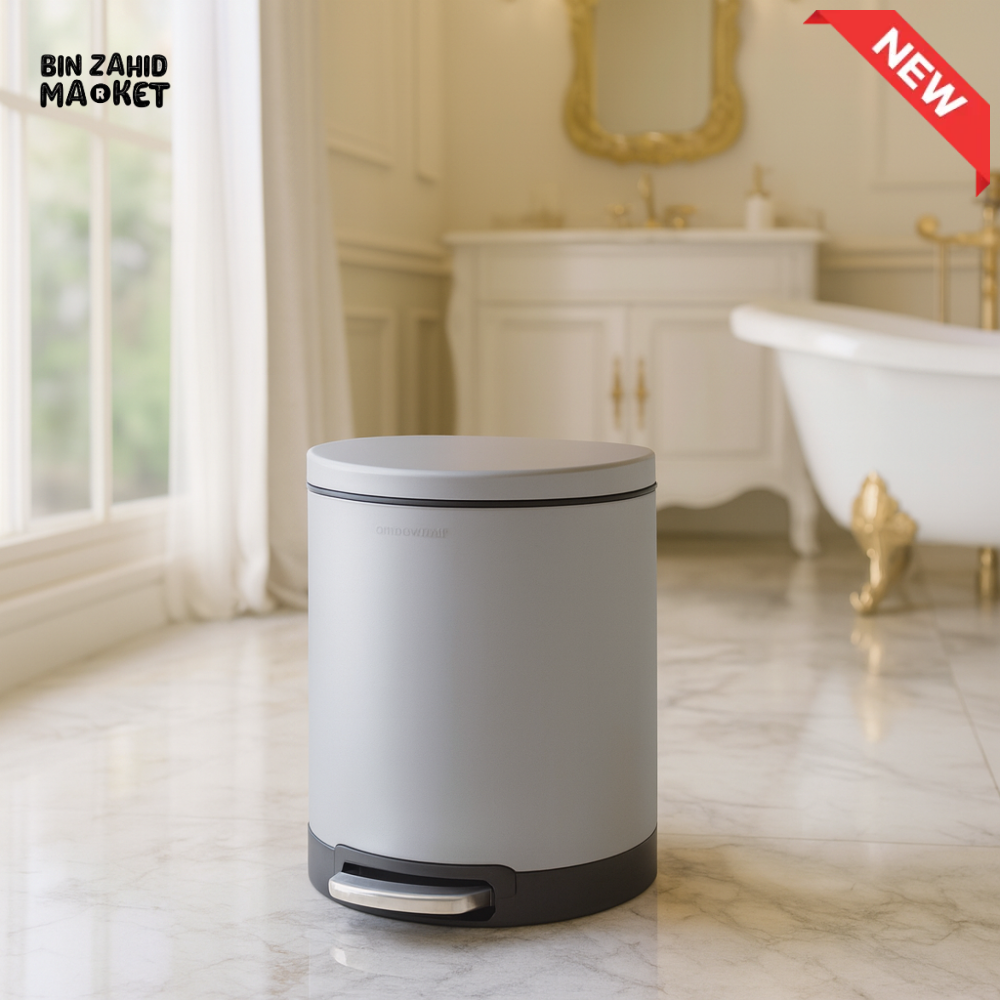 DANNY HOME PEDAL BIN 6 LITRE – LUXURY VILLA ROOM GREY LJT11 6 2