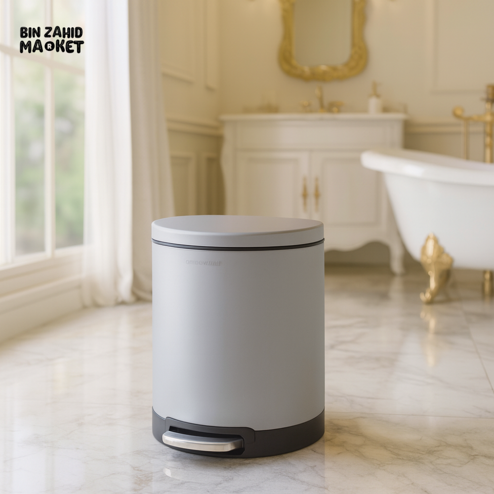 DANNY HOME PEDAL BIN 6 LITRE – LUXURY VILLA ROOM GREY LJT11 6 2