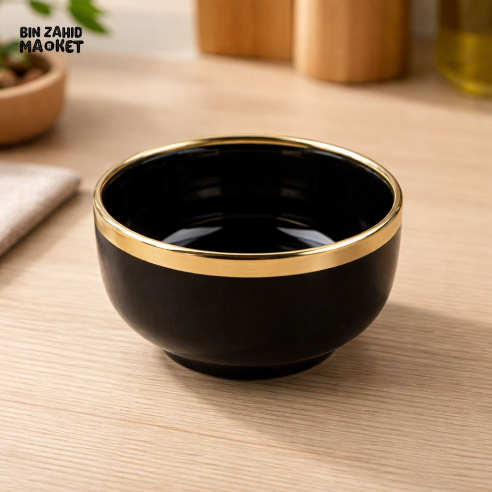 PREMIUM MATTE BLACK CERAMIC TEA CUP – MINIMALIST HANDLELESS GONGFU TEA BOWL