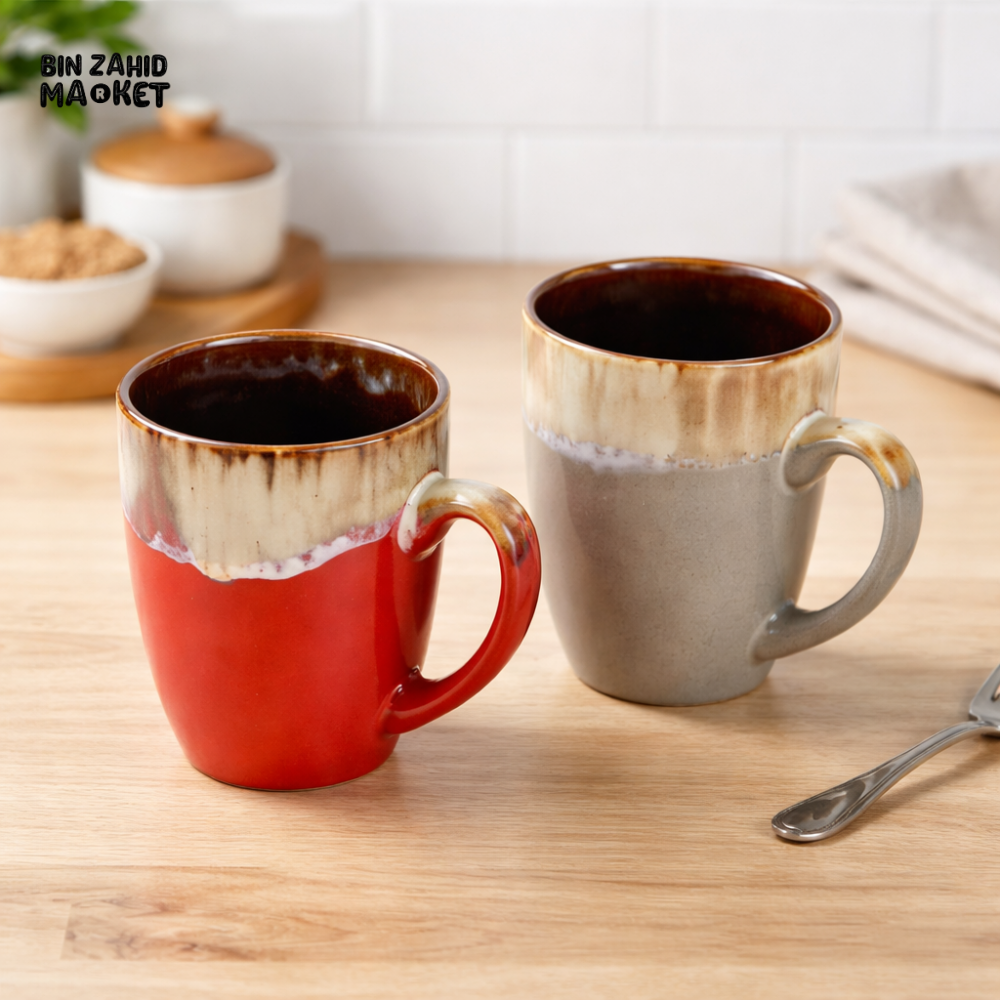 DANNY HOME RUSTIC GLAZE CERAMIC COFFEE MUG 230ML STB23-3