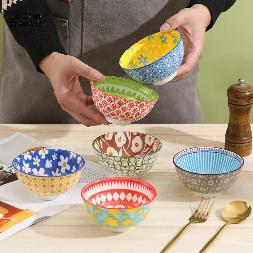 DANNY HOME™ SET OF 6 MIX & MATCH ALL-PURPOSE PORCELAIN BOWLS