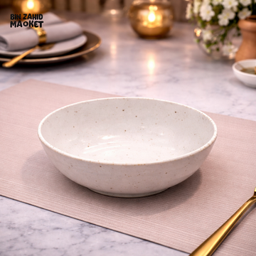 DANNY HOME SPECKLED WHITE CERAMIC BOWL 11CM - Bowls