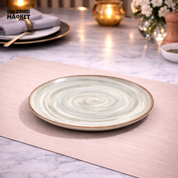 DANNY HOME SPIRAL CERAMIC DINNER PLATE 19CM - Plates