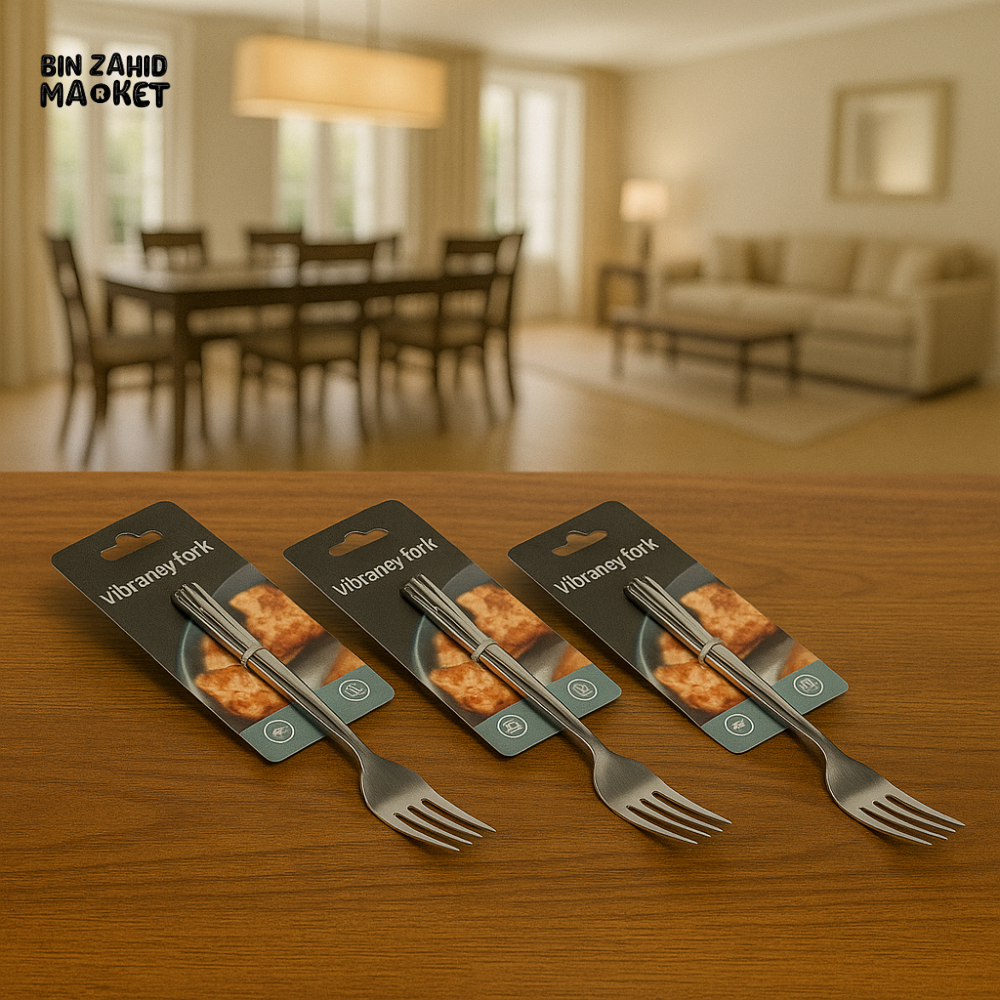 DANNY HOME STAINLESS STEEL FORK SET – 6 PIECE DINING CUTLERY PACK HK045 3
