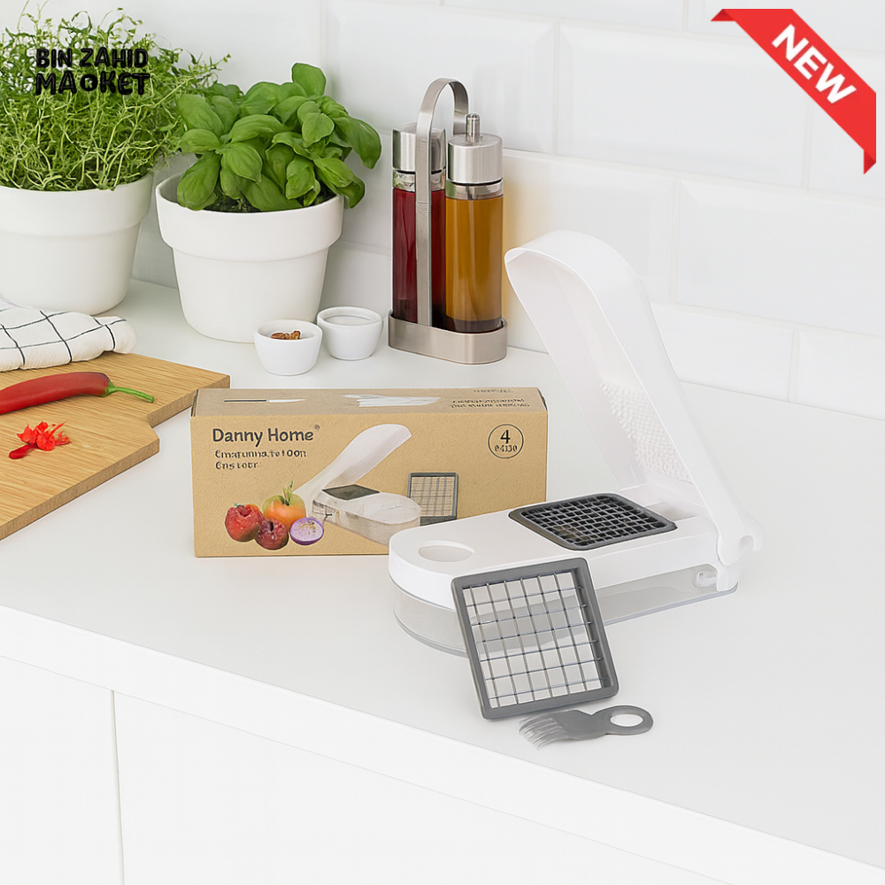 DANNY HOME VEGETABLE & FRUIT CHOPPER MULTIFUNCTION KITCHEN SLICER CUTTER DH3430