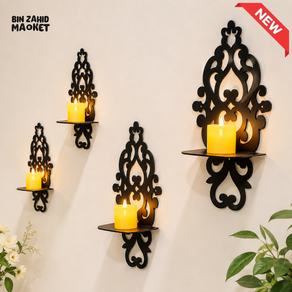 DECORATIVE WALL MOUNTED MINI PLANT SHELVES