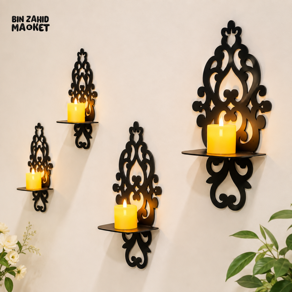 DECORATIVE WALL MOUNTED MINI PLANT SHELVES