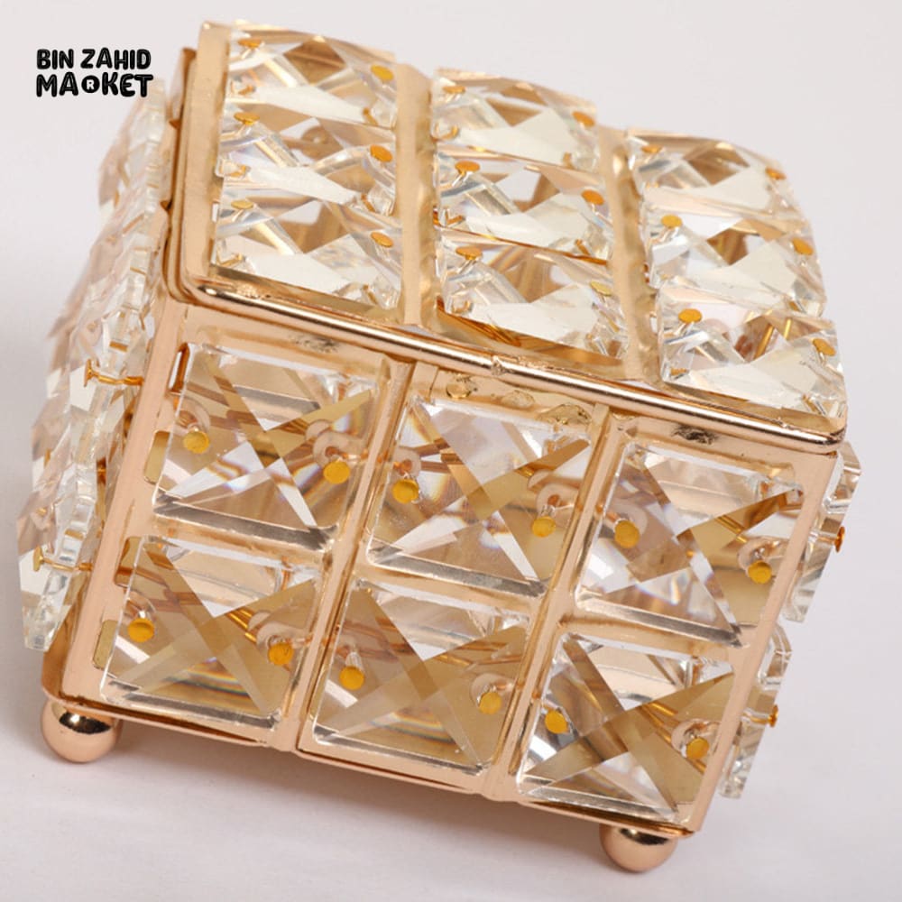 DELICATE JEWELRY ORGANIZER BOX – COMPACT LIDDED STORAGE CASE FOR EARRINGS & NECKLACES