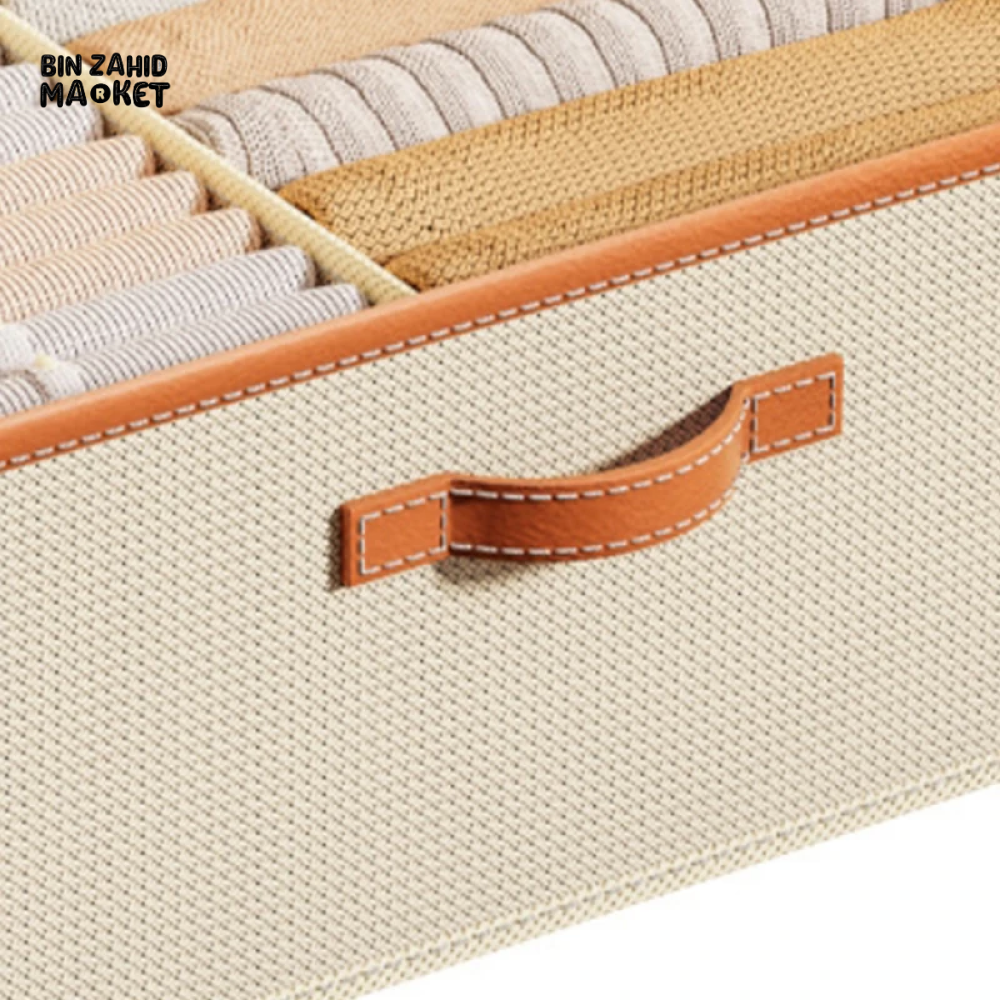 DELUXE FOLDABLE CLOTHES ORGANIZER STORAGE BOX – MULTI-PURPOSE DRAWER & CLOSET ORGANIZER