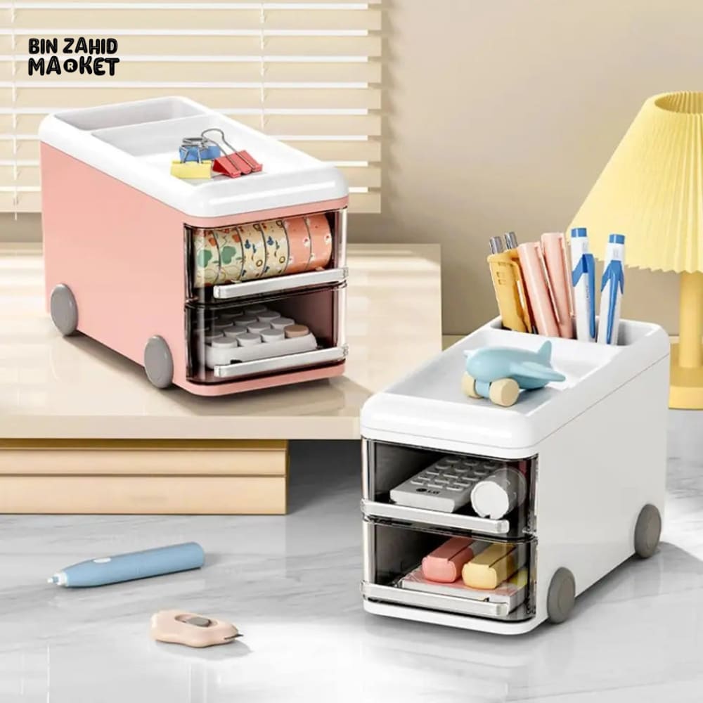 DESKTOP BUS SHAPE ORGANIZER