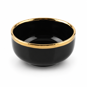 Danny Home Gold Rim Bowl - 4.5 Inches
