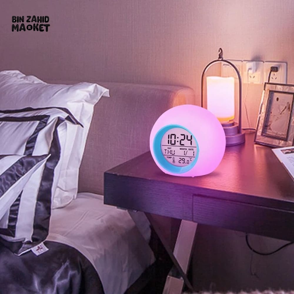 DIGITAL GLOWING ALARM CLOCK