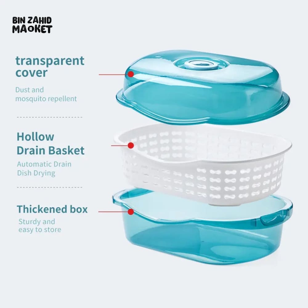 DISH DRAINING RACK BOX