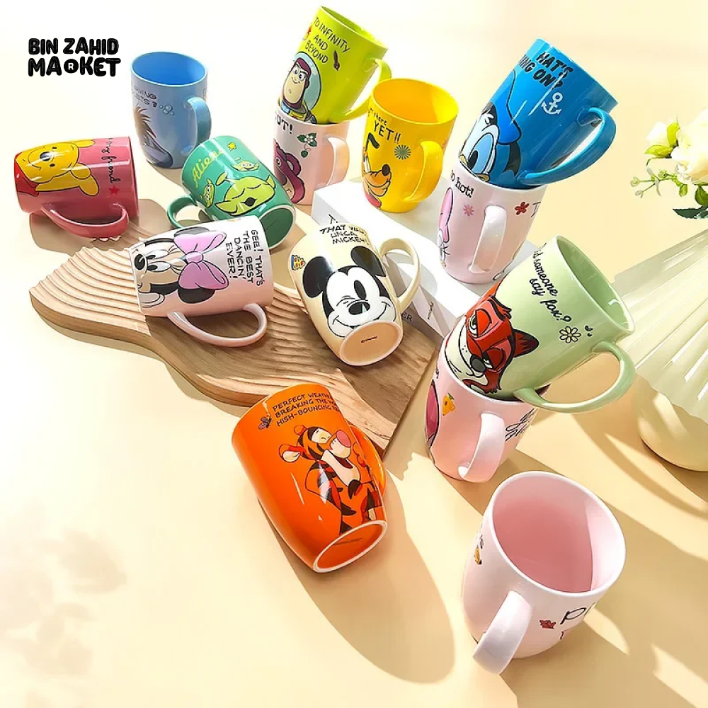 DISNEY CERAMIC BREAKFAST MUG — CUTE ANIME-STYLE CUP FOR KIDS & FANS - DONALD DUCK