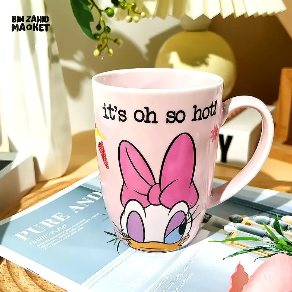 DISNEY CERAMIC BREAKFAST MUG — CUTE ANIME-STYLE CUP FOR KIDS & FANS - MICKEY