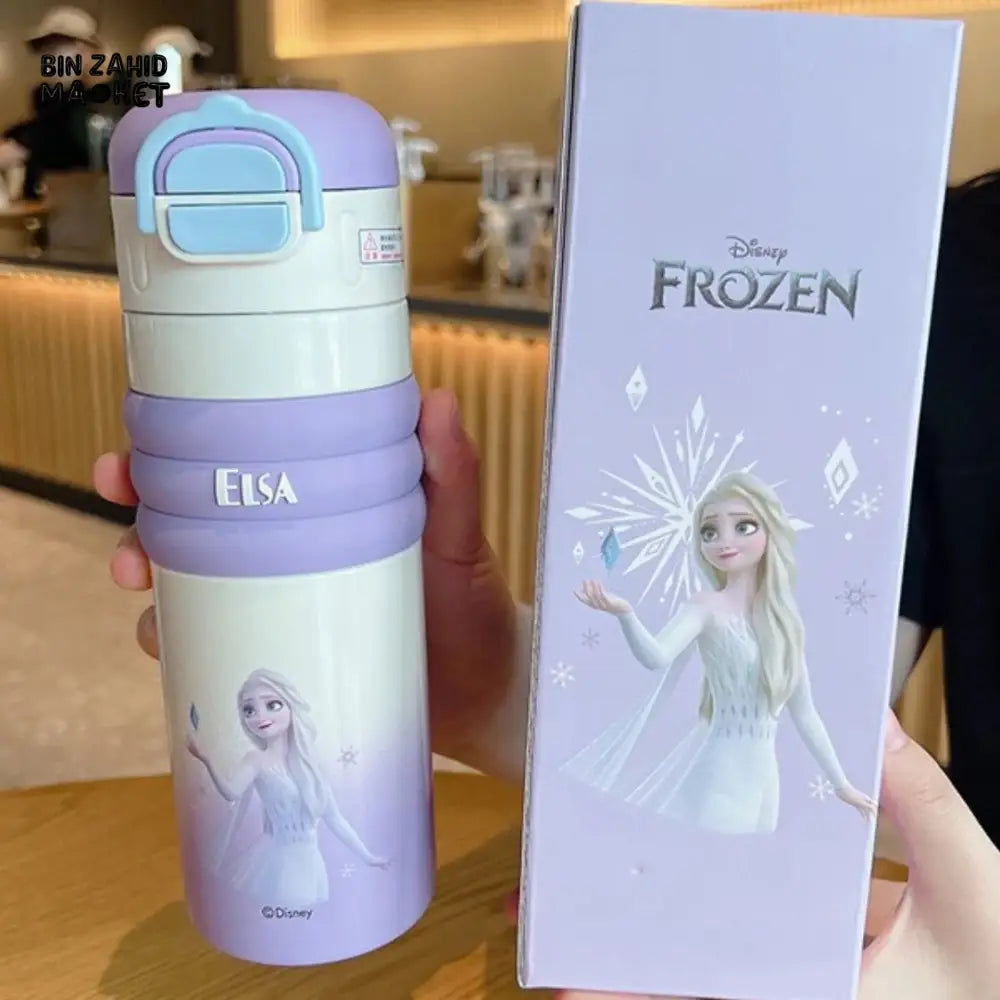DISNEY FROZEN INSULATED FLIP LID WATER BOTTLE WITH BOX - ELSA