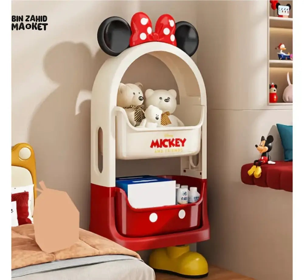 DISNEY KIDS CARTOON MULTI-LAYER STORAGE ORGANIZER - 2 LAYER