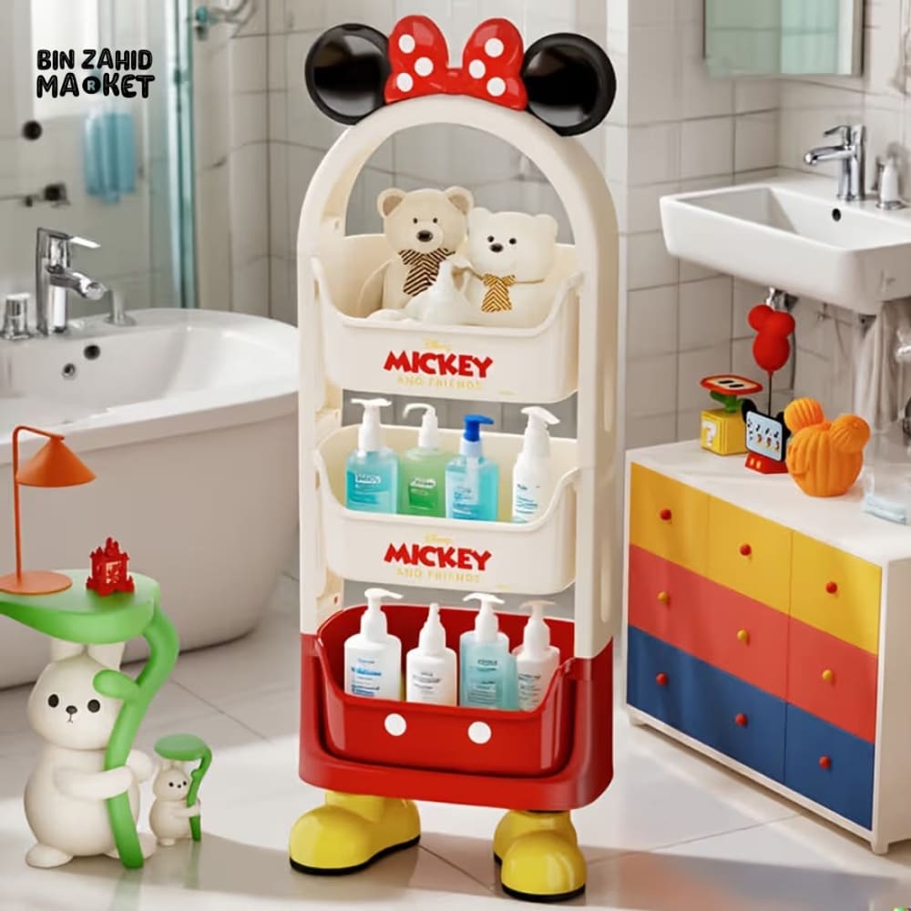 DISNEY KIDS CARTOON MULTI-LAYER STORAGE ORGANIZER - 3 LAYER