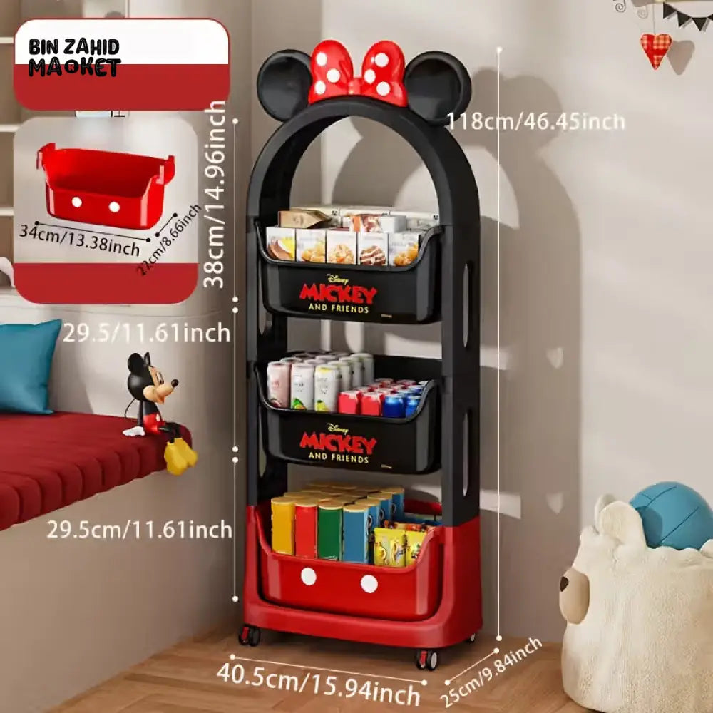 DISNEY KIDS STORAGE ORGANIZER - 3 LAYER