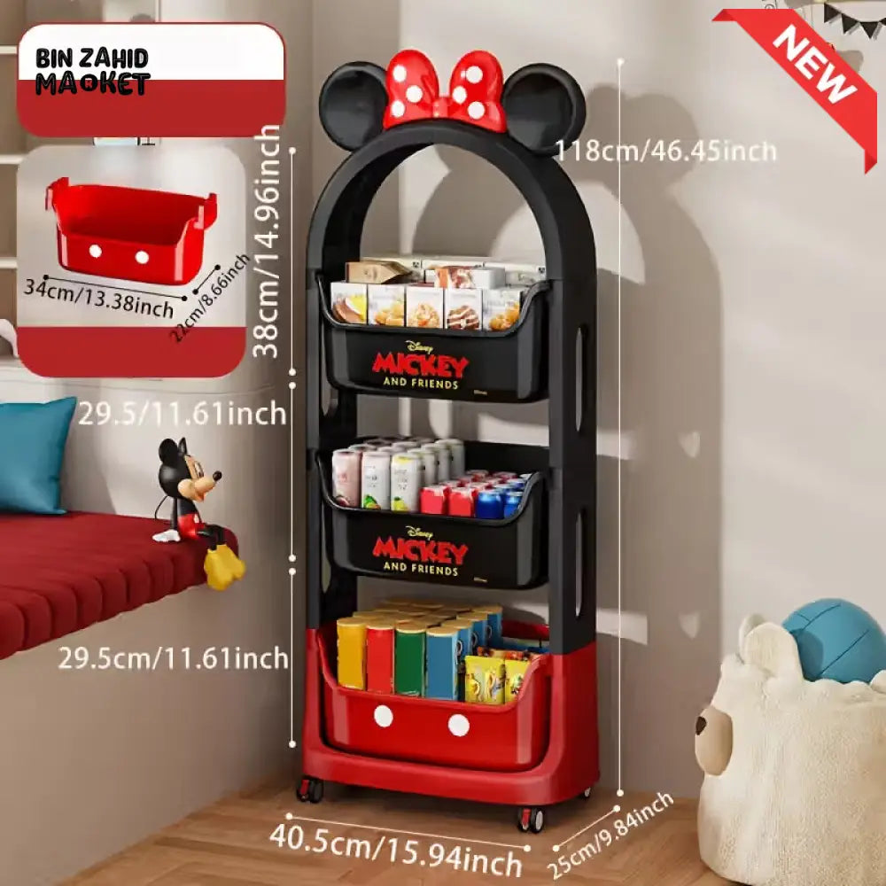 DISNEY KIDS STORAGE ORGANIZER - 3 LAYER