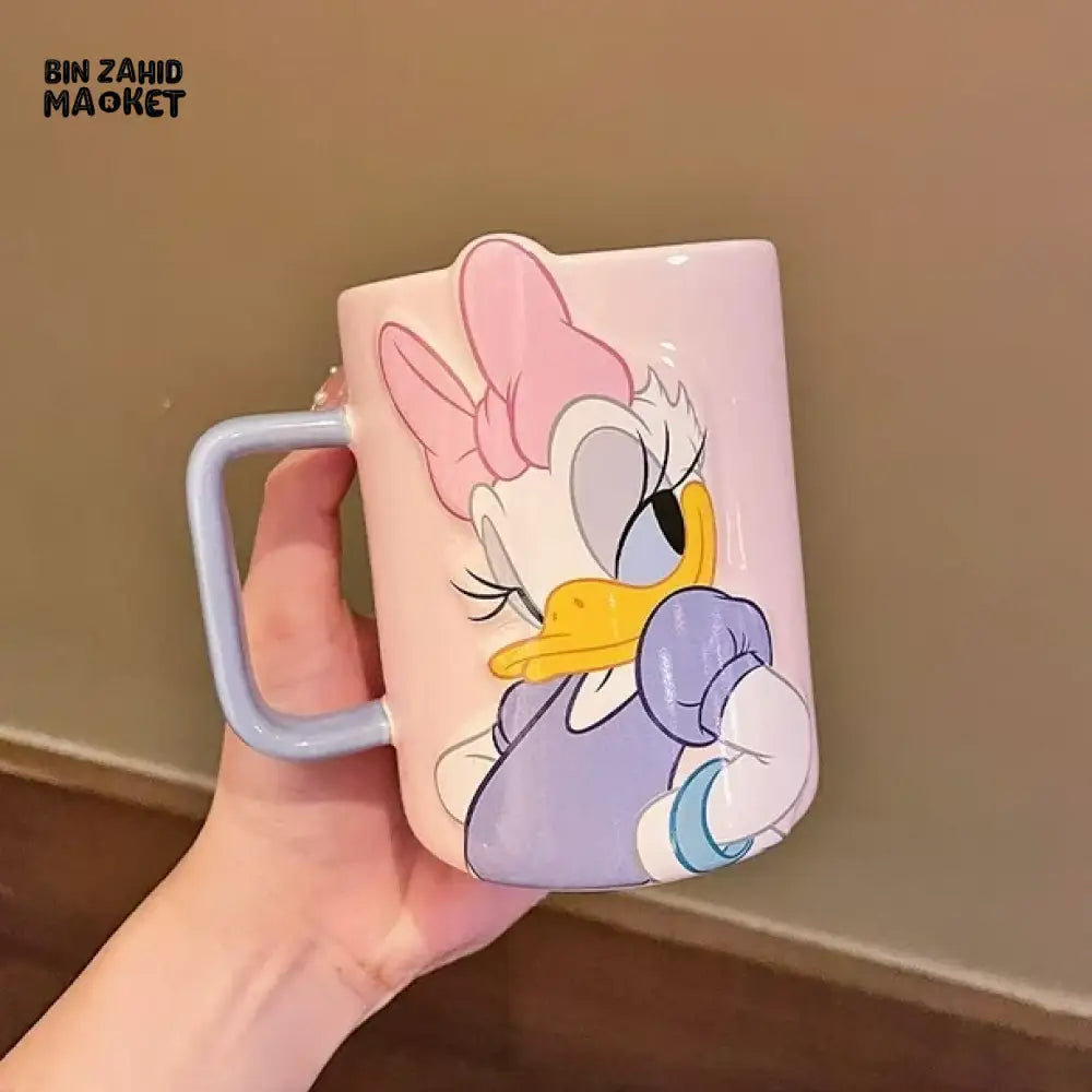 DISNEY MICKEY 3D EMBOSED MUG - DAISY 550ML