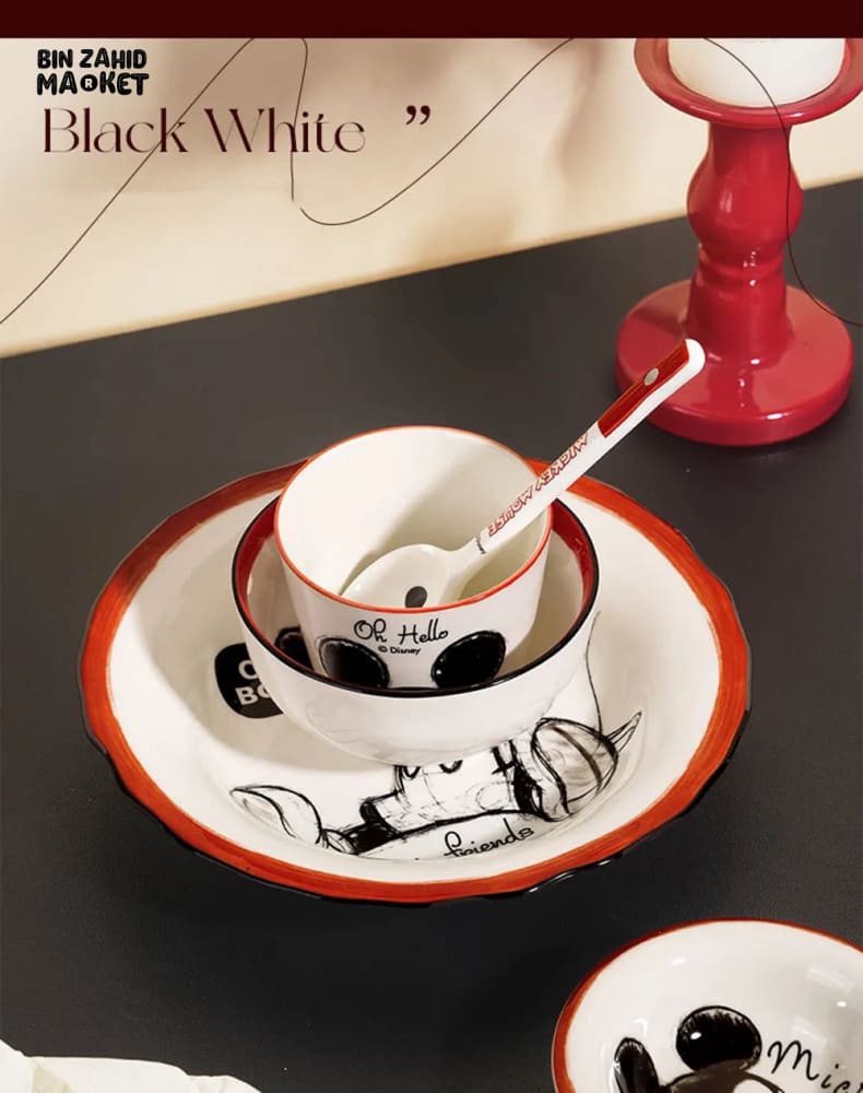 DISNEY MICKEY & FRIENDS 5 IN 1 DINNERWARE SET - EXCLUSIVE