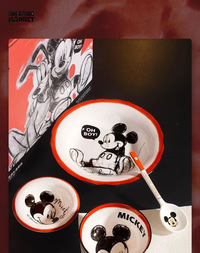 DISNEY MICKEY & FRIENDS 5 IN 1 DINNERWARE SET - EXCLUSIVE