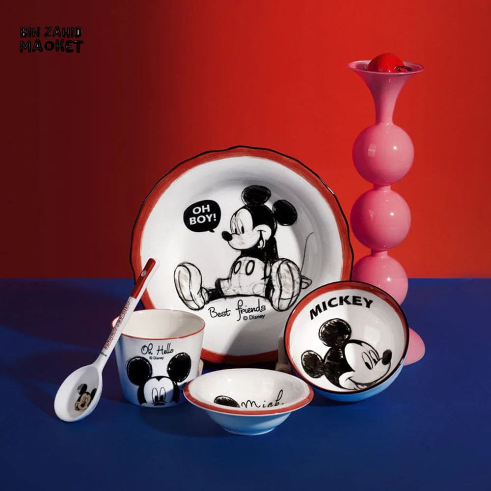 DISNEY MICKEY & FRIENDS 5 IN 1 DINNERWARE SET - EXCLUSIVE
