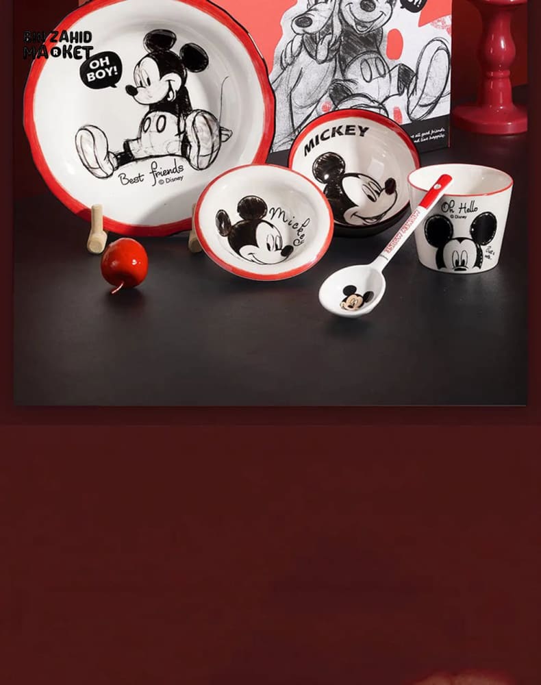 DISNEY MICKEY & FRIENDS 5 IN 1 DINNERWARE SET - EXCLUSIVE