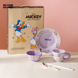 DISNEY MICKEY & FRIENDS 6-PIECE DINNERWARE SET - DAISY DUCK