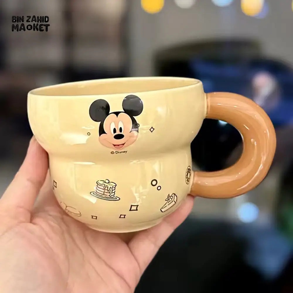 DISNEY MICKEY & FRIENDS BUBBLE PASTEL SERIES CERAMIC MUG - MICKEY