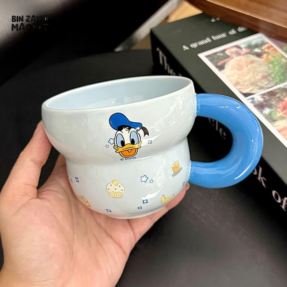DISNEY MICKEY & FRIENDS BUBBLE PASTEL SERIES CERAMIC MUG - DONALD