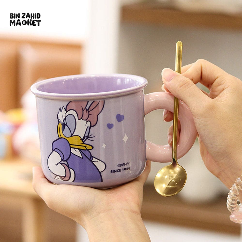 DISNEY MICKEY & FRIENDS CERAMIC CUP 410 ML - DAISY DUCK