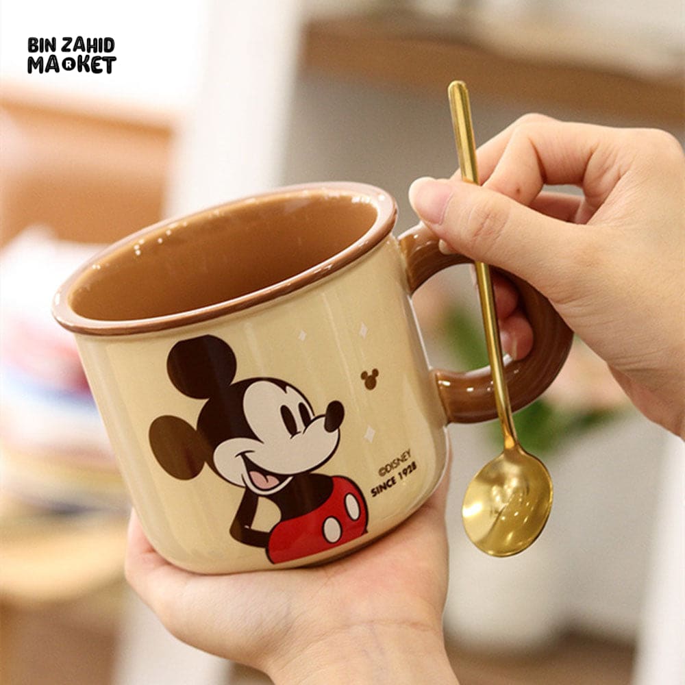 DISNEY MICKEY & FRIENDS CERAMIC CUP 410 ML - MICKEY MOUSE