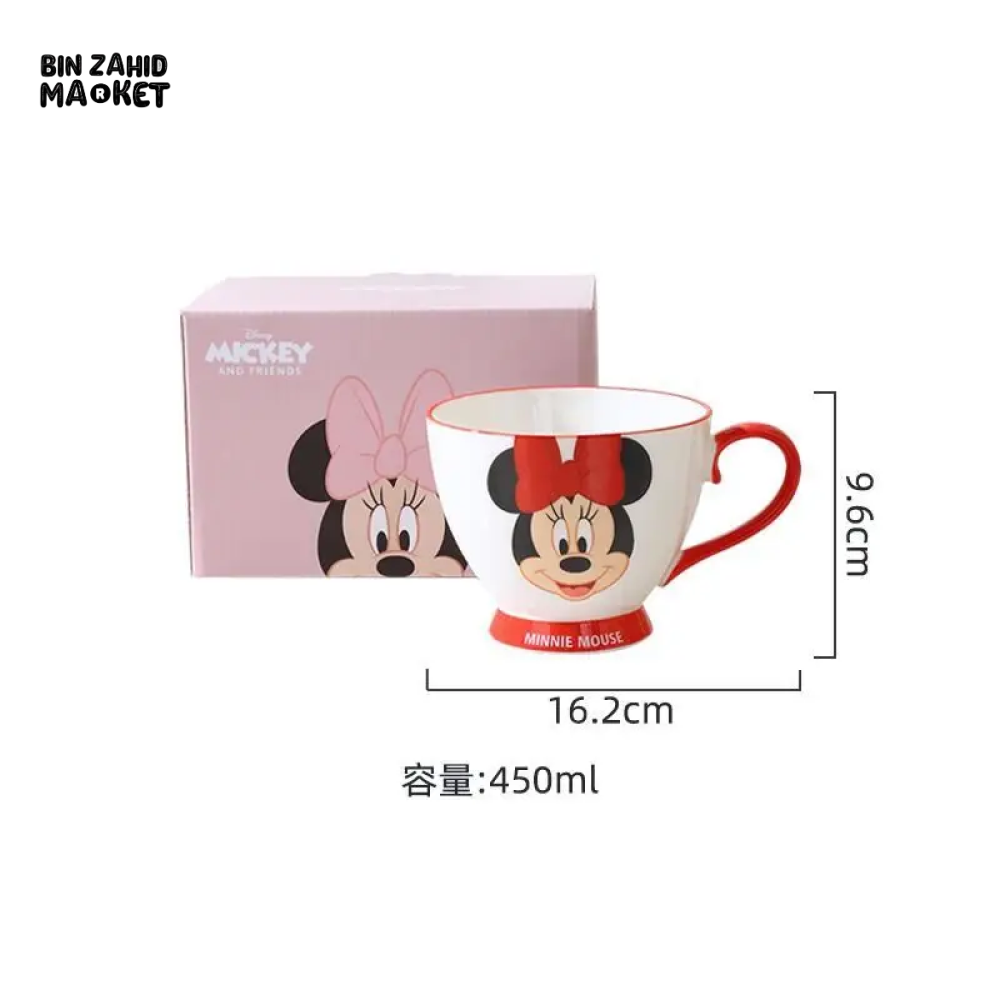 DISNEY MICKEY & FRIENDS CERAMIC CUP - MINNIE MOUSE