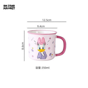 DISNEY MICKEY & FRIENDS CERAMIC CUPS SET 350ML - DAISY DUCK
