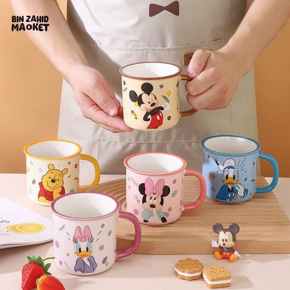 DISNEY MICKEY & FRIENDS CERAMIC CUPS SET 350ML - MICKEY MOUSE