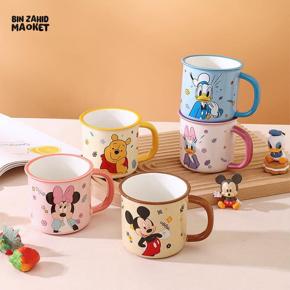 DISNEY MICKEY & FRIENDS CERAMIC CUPS SET 350ML - MICKEY MOUSE