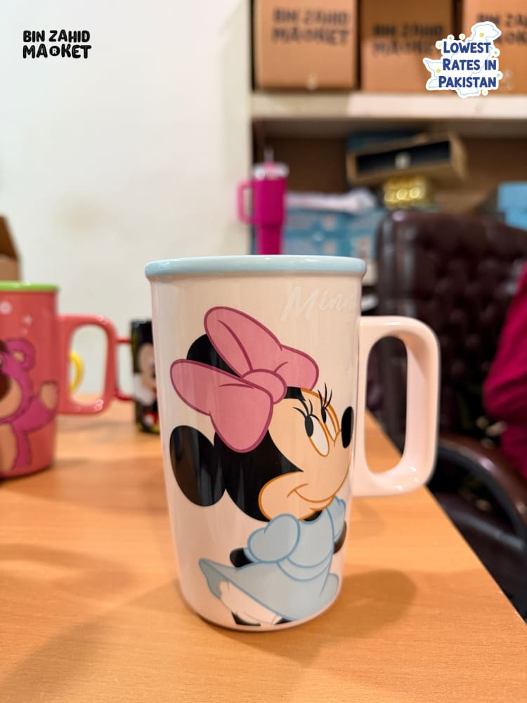 DISNEY MICKEY LONG MUG - MINNIE 550ML