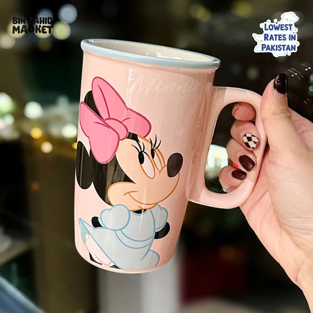 DISNEY MICKEY LONG MUG - MINNIE 550ML