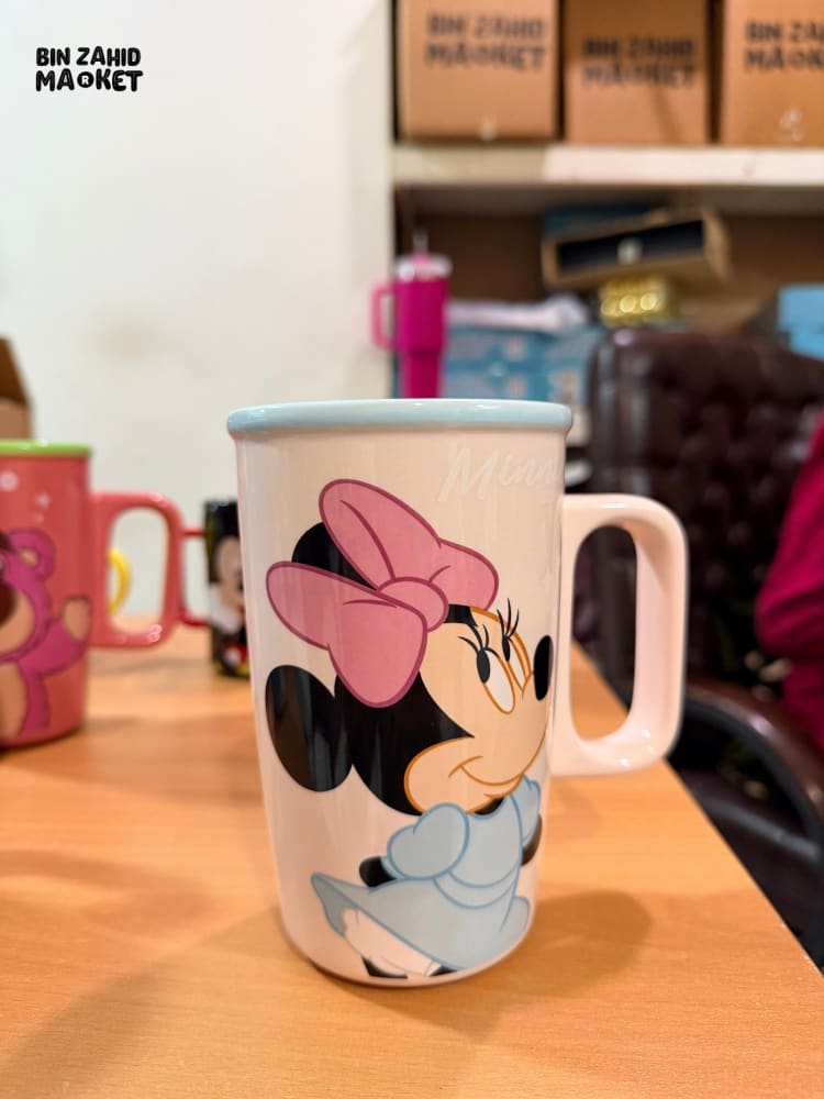 DISNEY MICKEY LONG MUG - MINNIE 550ML