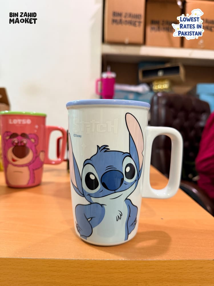 DISNEY MICKEY LONG MUG - STITCH 550ML