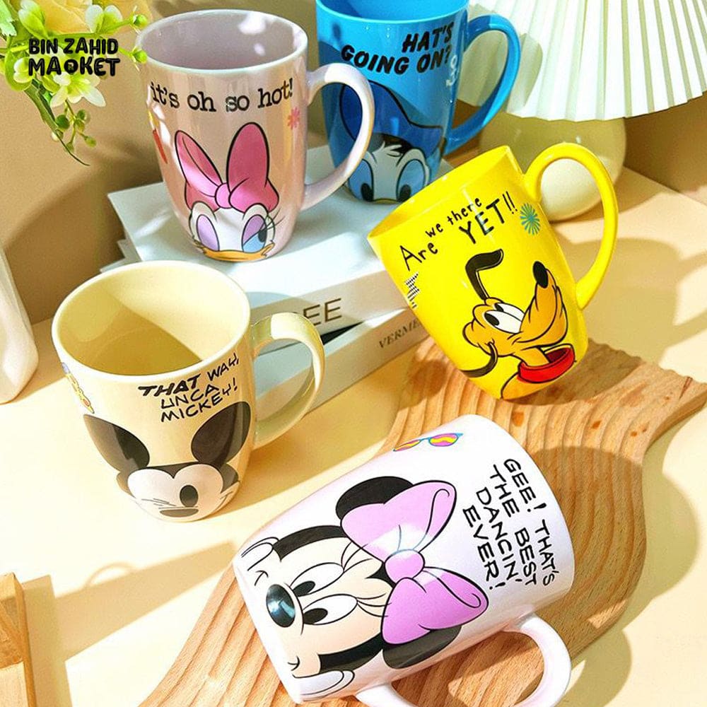 DISNEY MICKEY & MINNIE CERAMIC COFFEE MUG 530ML - DONALD
